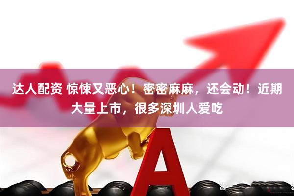 达人配资 惊悚又恶心！密密麻麻，还会动！近期大量上市，很多深圳人爱吃